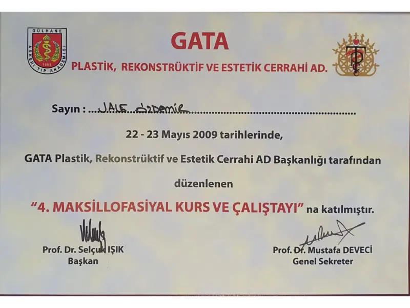 Yeterlilik Sertifikası – Yüz Estetiği Kadavra Kursu